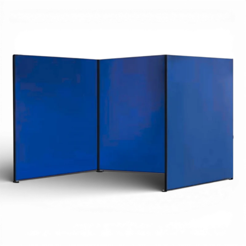 Perete lateral pentru pavilion 3x3 m, 3 m lungime, montaj rapid, albastru