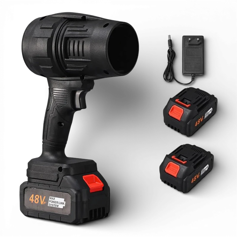 Suflanta praf portabila fara fir 48V, 2 acumulatori inclusi