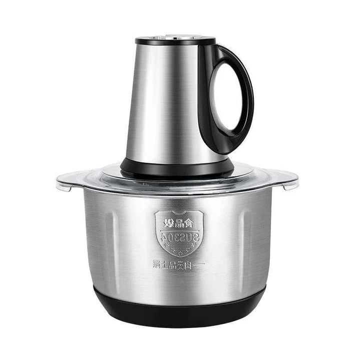 Tocator electric profesional 5 litri, vas inox, 500W, 3 trepte viteza