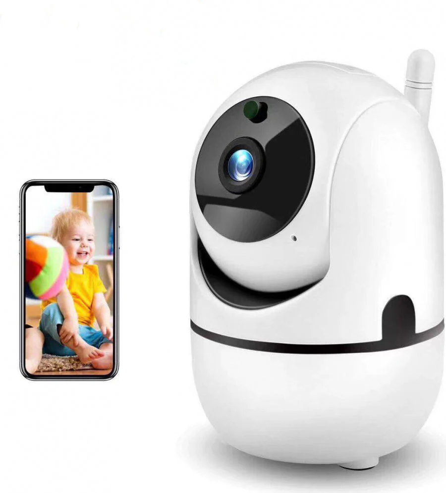 Camera supraveghere IP WiFi 720P, rotire 350°, IR, microfon