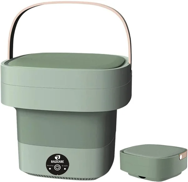 Masina de spalat rufe semiautomata pliabila, portabila, 4.5L, 12W, cu cos scurgere