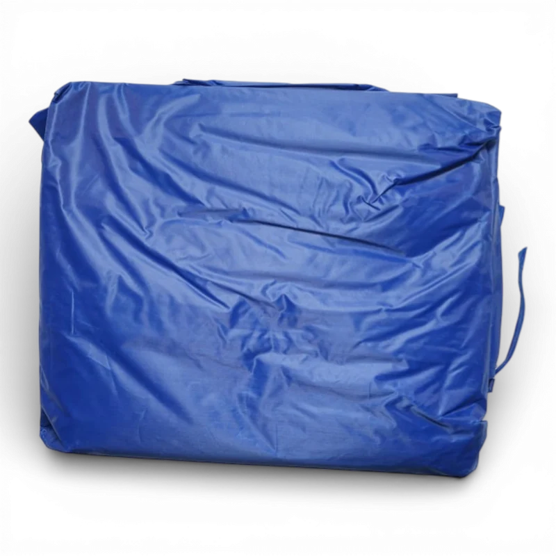 Perete lateral pentru pavilion 3x3 m, 3 m lungime, montaj rapid, albastru