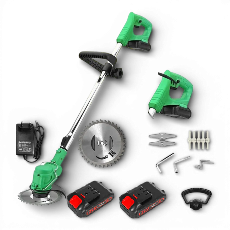 Motocoasa electrica 48V, 1 acumulator 4000mAh, brat ajustabil